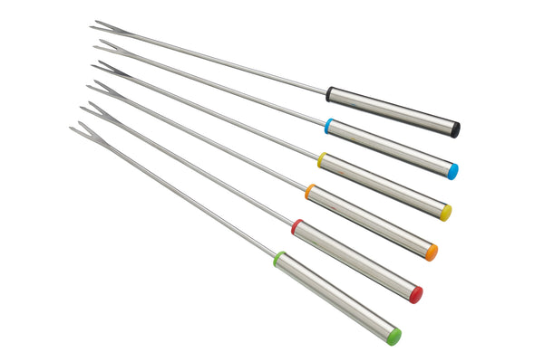 MasterClass Cast Iron Enamelled Cream Fondue Set image 3