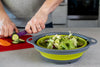 Colourworks Green Collapsible Colander with Handles image 5