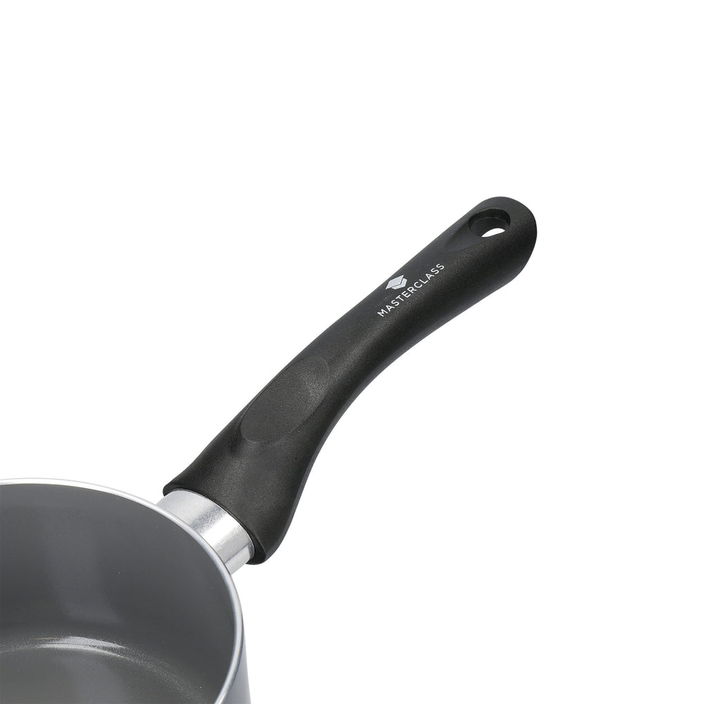 MasterClass Can-to-Pan 14cm Non-Stick Milk Pan for Induction Hob, Recycled Aluminium