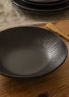 Mikasa Jardin Midnight 4-Piece Stoneware Pasta Bowl Set, 20cm, Black image 7