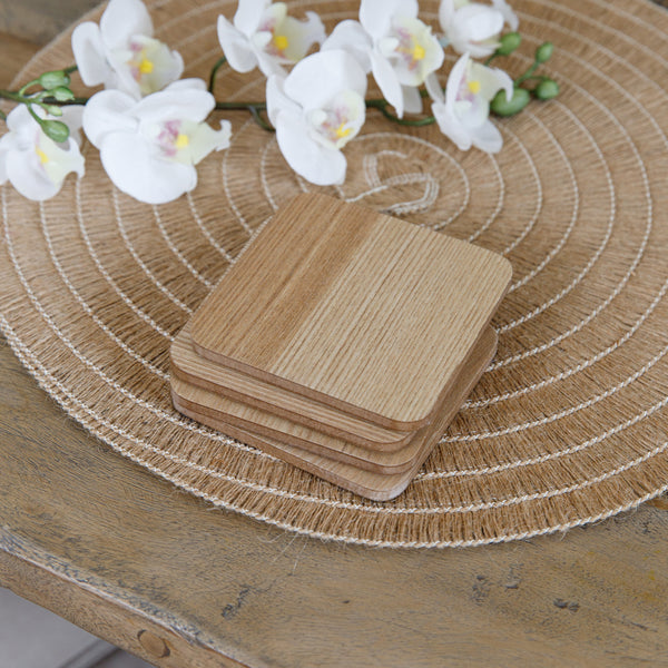 Creative Tops Oak Veneer Pack Of 4 Coasters image 5