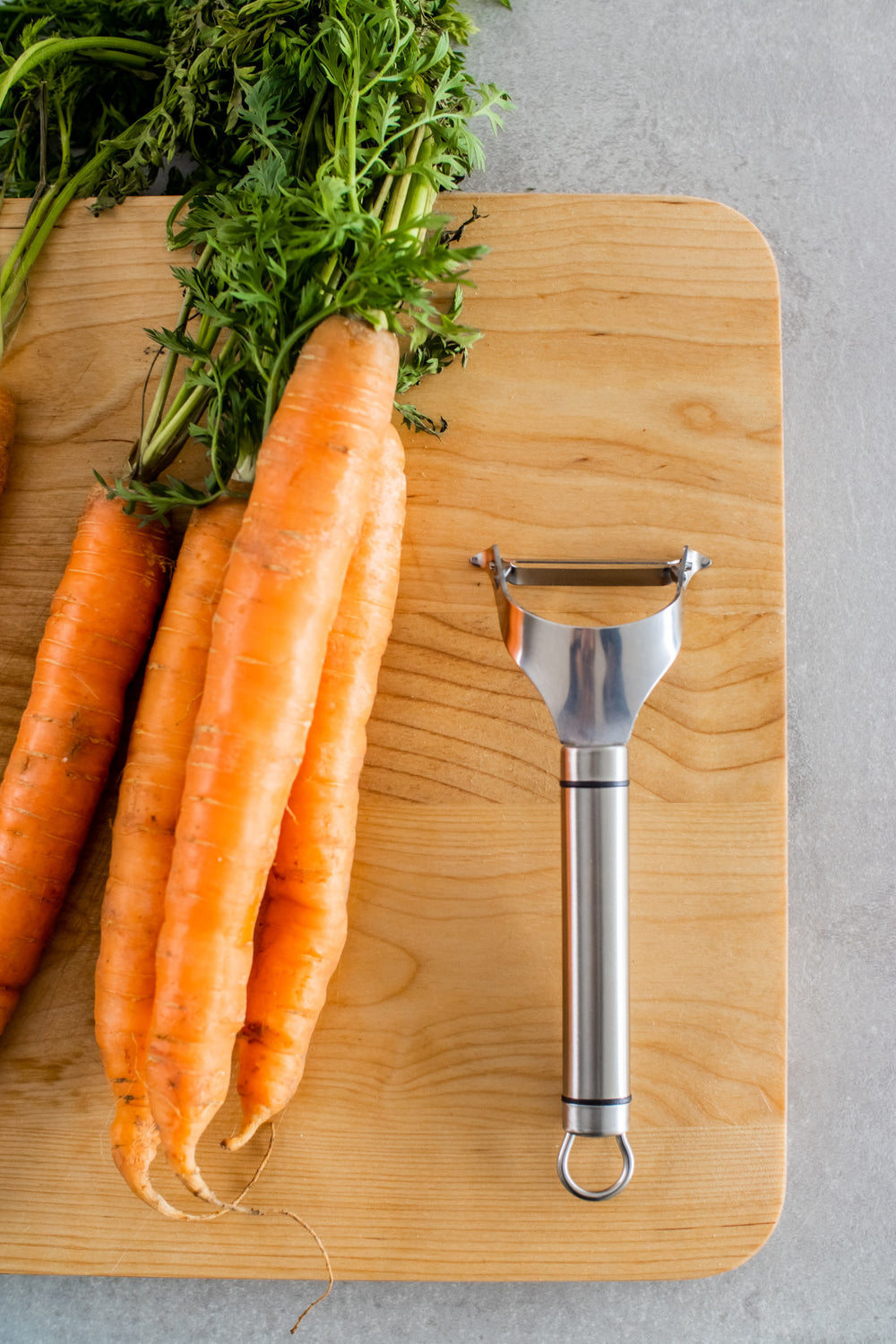 KitchenCraft Oval Handled Stainless Steel 'Y' Shaped Peeler