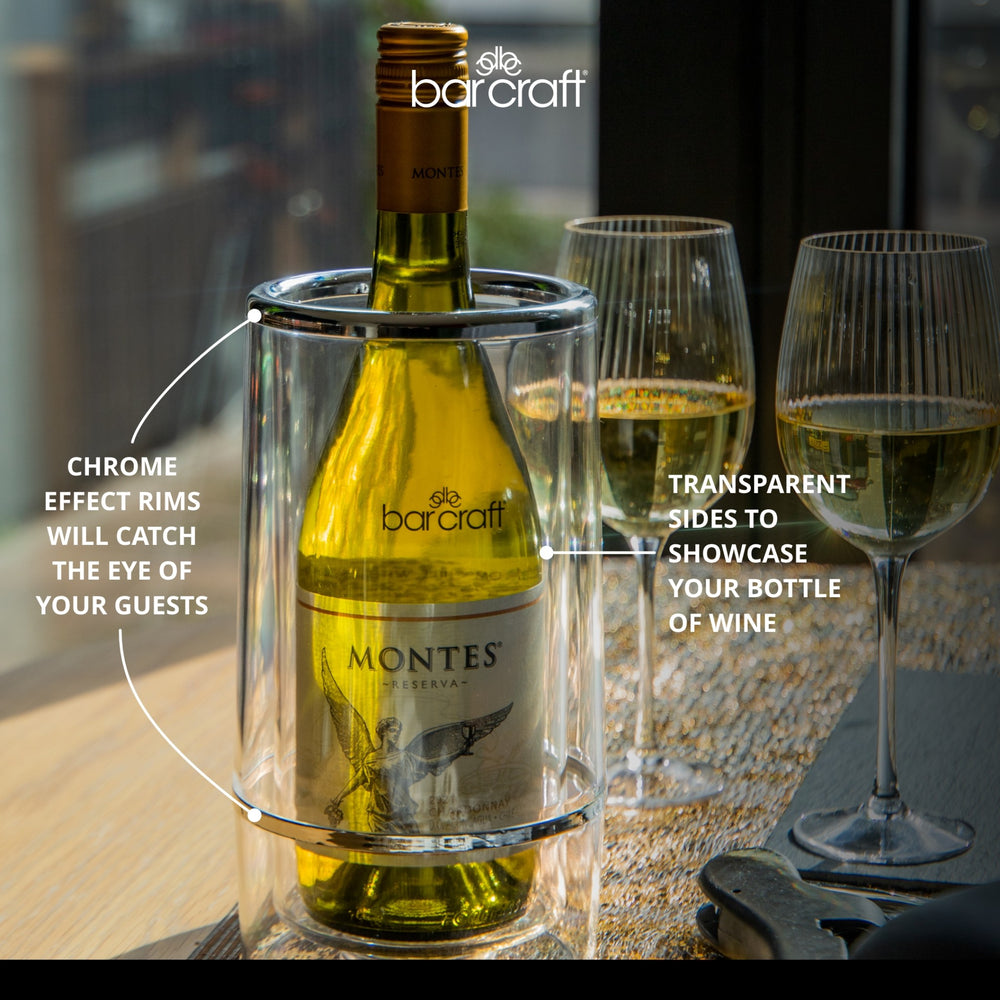 BarCraft Acrylic Double Walled Wine Cooler CookServeEnjoy
