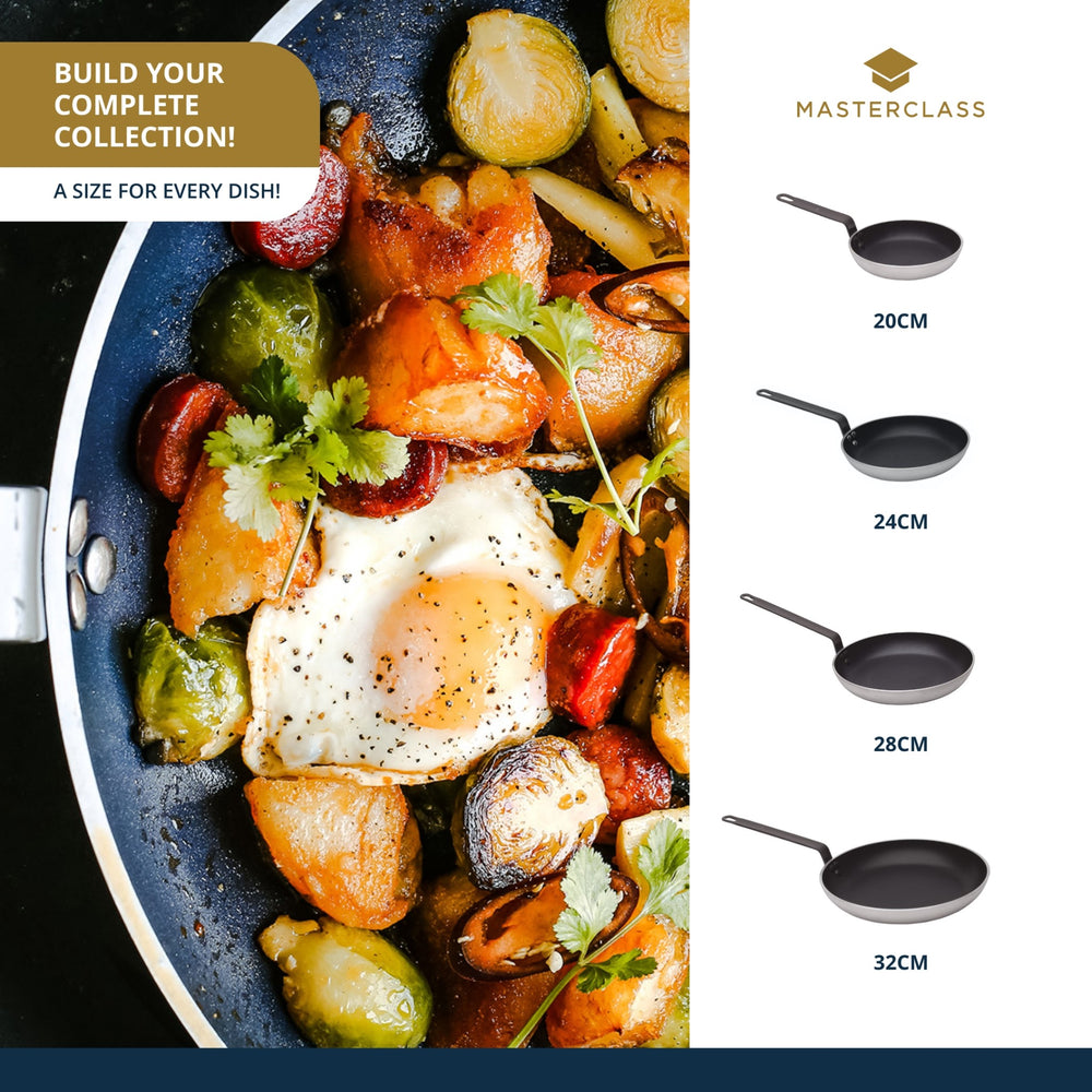 MasterClass Heavy Duty Frying Pan, 32cm