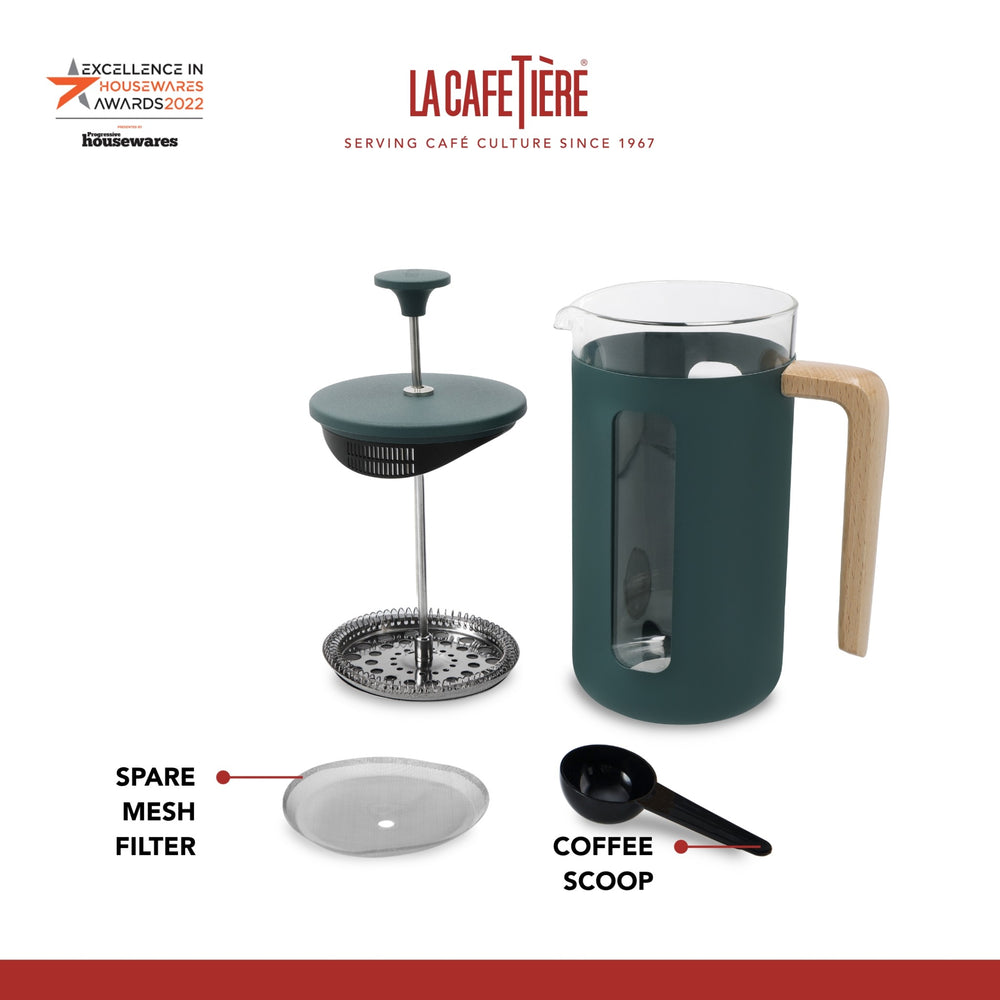 La Cafetière Pisa Green Cafetière - 8 Cup