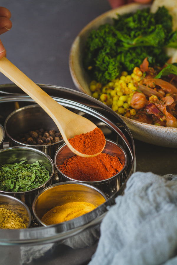 KitchenCraft World of Flavours Indian Stainless Steel Masala Dabba image 5