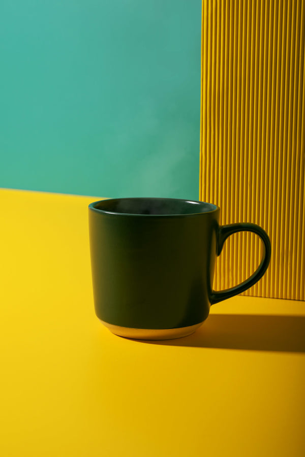 La Cafetière Ceramic Mug, Green, 350ML image 2