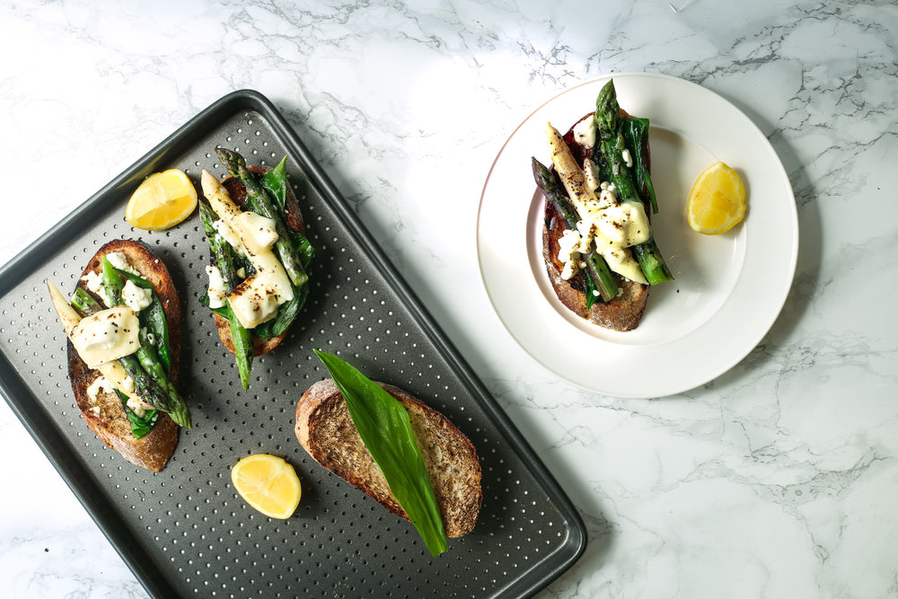 MasterClass Crusty Bake Non-Stick Baking Tray, 39cm x 27cm