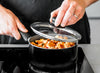 MasterClass Can-to-Pan 18cm Ceramic Non-Stick Saucepan with Lid, Recycled Aluminium image 6