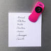 KitchenCraft Set of 4 Magnetic Memo Clips image 2
