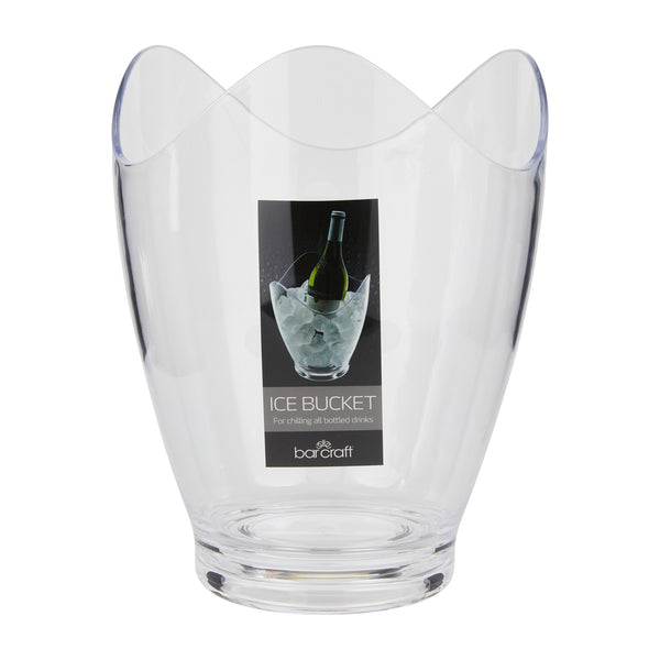 BarCraft Clear Acrylic Drinks Pail / Wine Bucket image 3