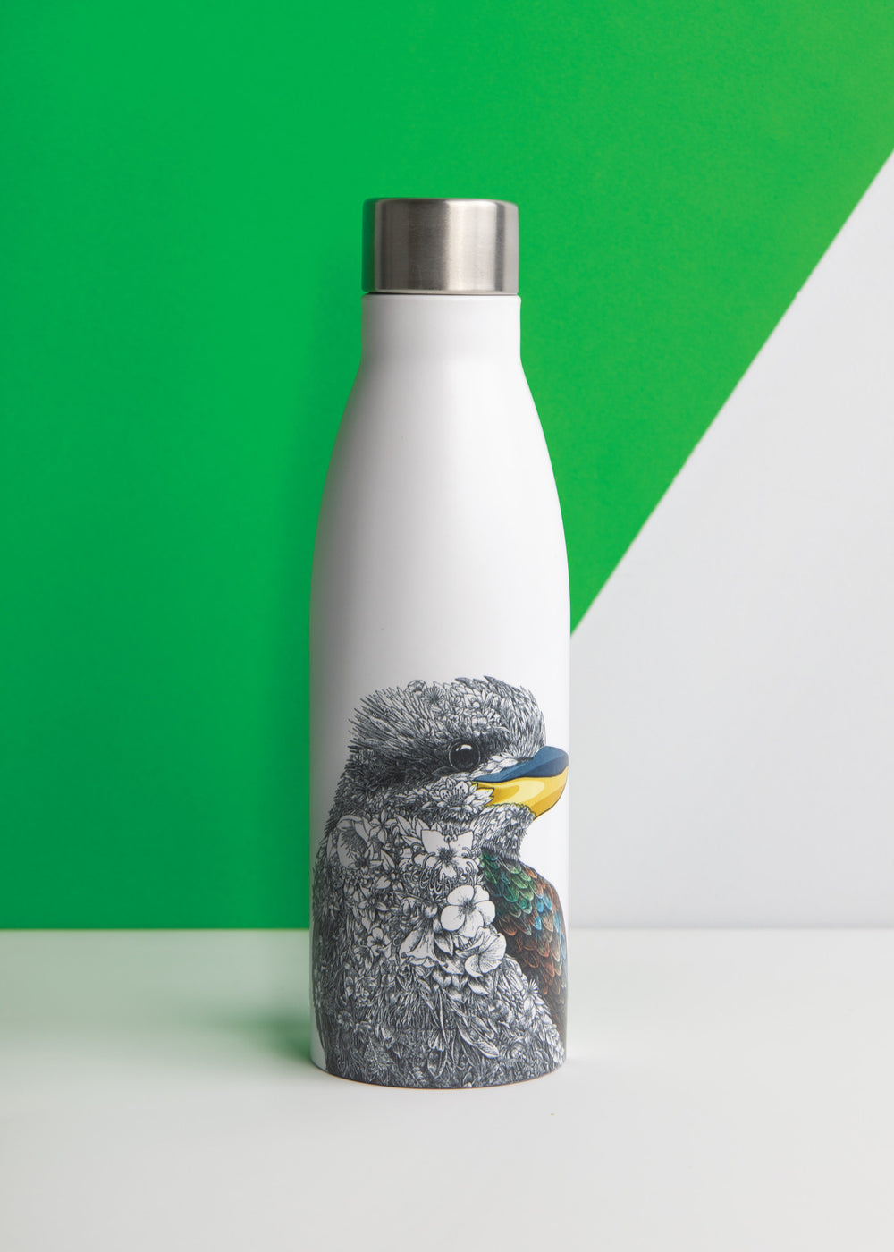 Maxwell & Williams Marini Ferlazzo 500ml Laughing Kookaburra Double Walled Insulated Bottle