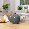 London Pottery Globe 6 Cup Teapot London Grey image 2