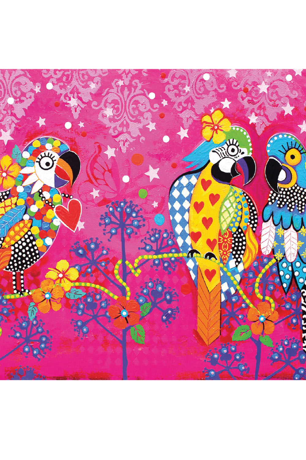 Maxwell & Williams Love Hearts Araras Tea Towel