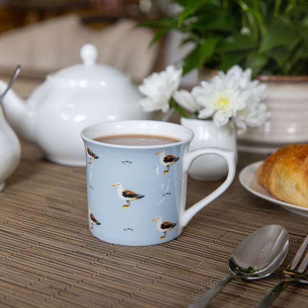 KitchenCraft Fluted China Seagull Mug image 5