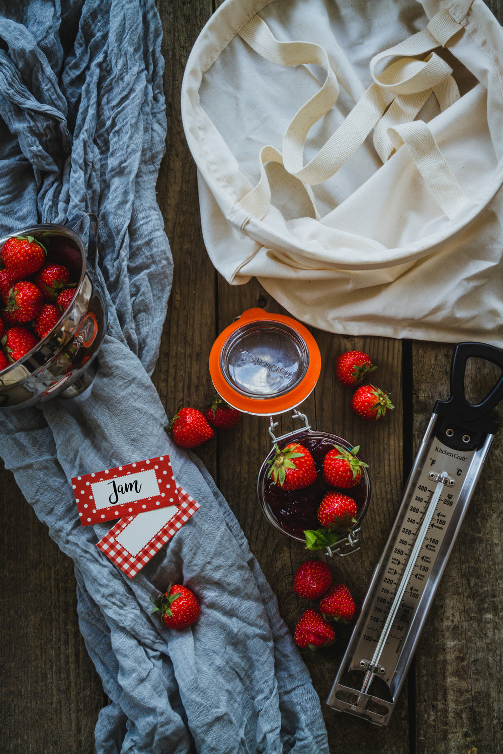 Home Made Deluxe Stainless Steel Cooking Thermometer