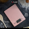 Taylor Pro Digital Dry / Liquid Cooking Scales with Touchless Tare in Gift Box - Rose Gold image 10