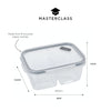 MasterClass Eco Snap Divided Lunch Box - 800 ml image 7