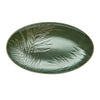 Mikasa Jardin Stoneware Oval Serving Platter, 36cm, Green image 1