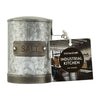 Industrial Kitchen Galvanised Metal Salt Dispenser Pot image 4