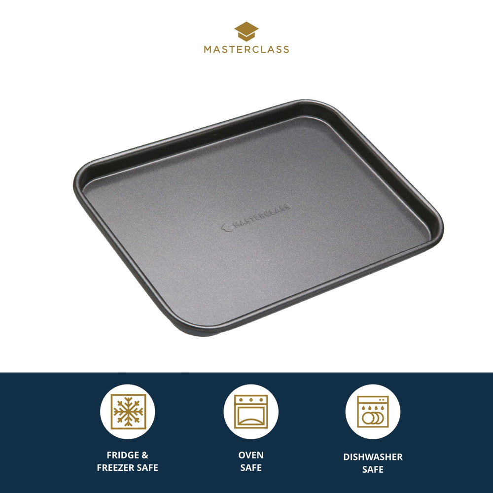 MasterClass Non-Stick Baking Tray, 24cm x 18cm