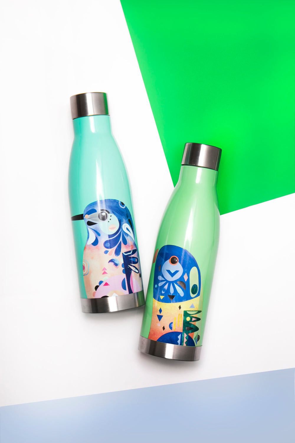 Maxwell & Williams Pete Cromer 500ml Lorikeet Double Walled Insulated Bottle