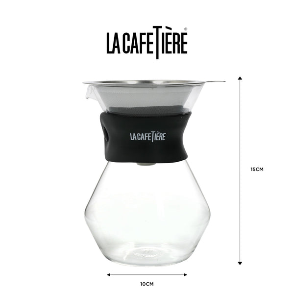 La Cafetière Glass Coffee Dripper and Carafe - 3 Cup image 7