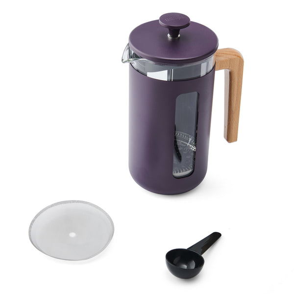 La Cafetière Pisa 8 Cup Cafetière Purple, 1L image 3