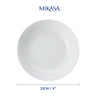 Mikasa Chalk Porcelain Pasta Bowls, Set of 4, 23cm, White