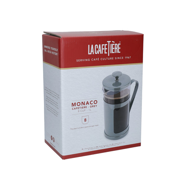 La Cafetière Monaco Cool Grey Cafetiere - 8 Cup image 7