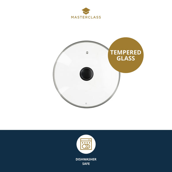 MasterClass Glass Saucepan Lid, 20cm image 3