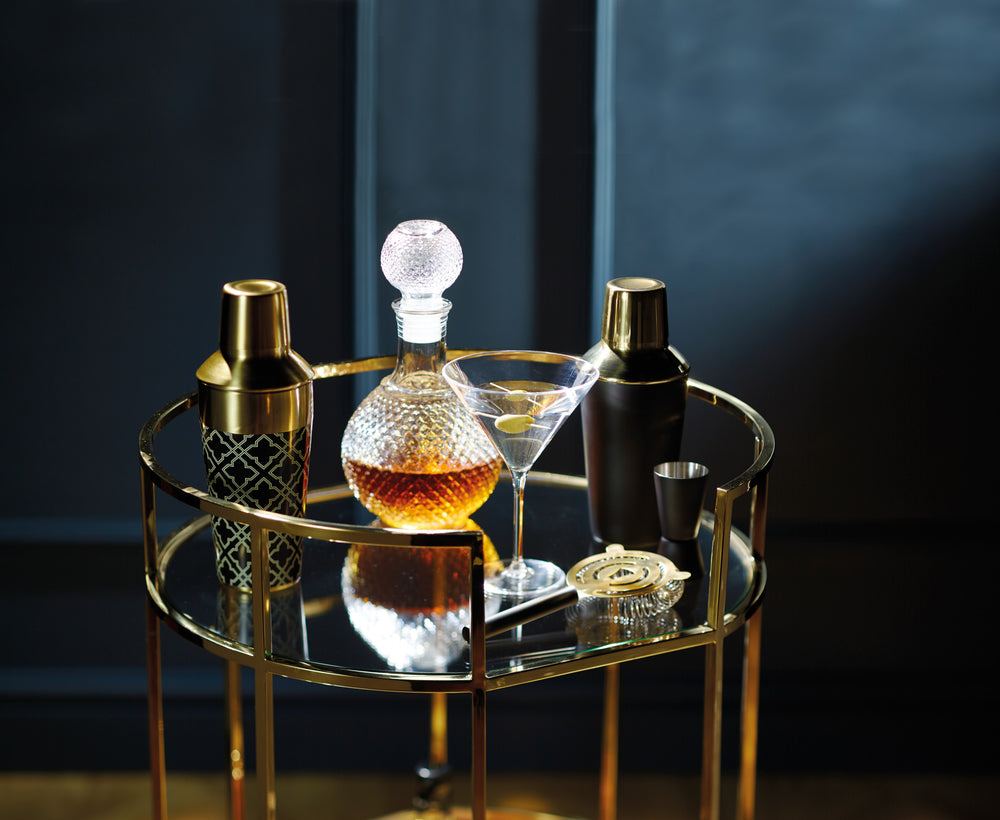 BarCraft Cut Glass Decanter