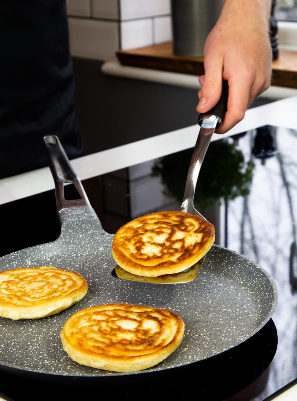 MasterClass Soft Grip Stainless Steel Slotted Turner