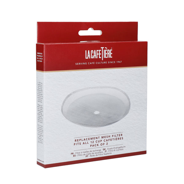 La Cafetière Stainless Steel Cafetière Spare Meshes - 12 Cup image 3