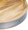 Industrial Kitchen Handmade Round Wooden Butcher's Block Chopping Board