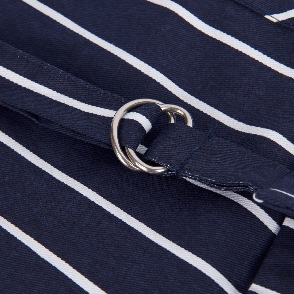 KitchenCraft Blue Butcher's Stripe Apron