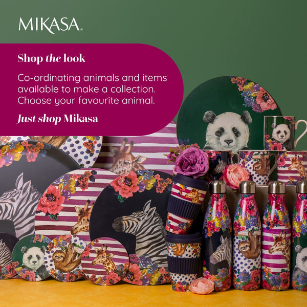 Mikasa Wild at Heart Panda Water Bottle, 500ml image 12