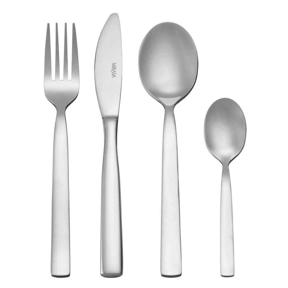 Mikasa Beaumont Stainless Steel Cutlery Set, 16 Piece image 1