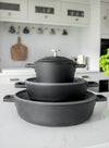 MasterClass Black Shallow Cast Aluminium Casserole Dish, 2.5L image 12