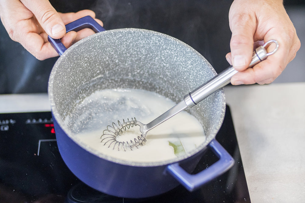 KitchenCraft Oval Handled Professional Stainless Steel Mini Whisk