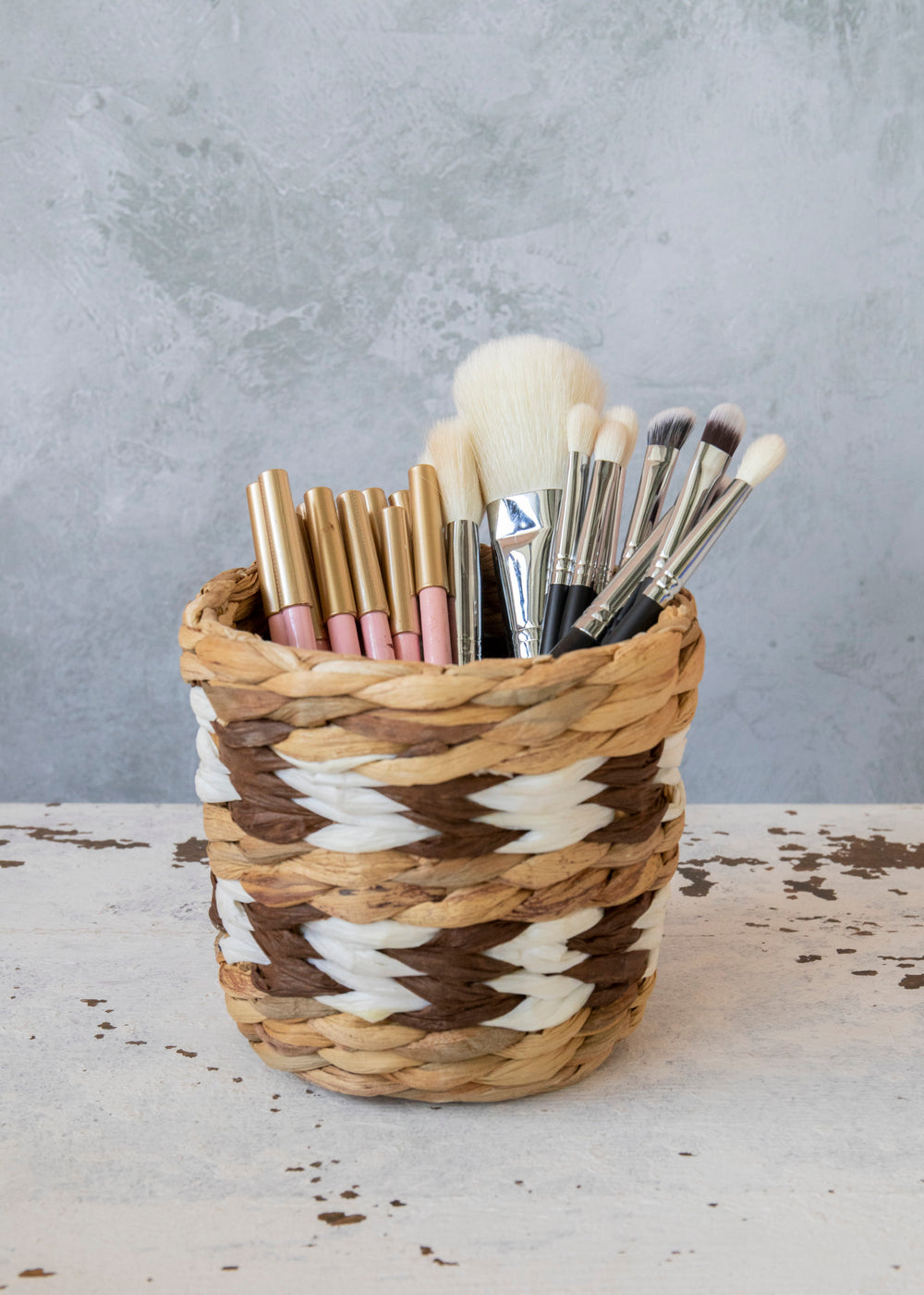 KitchenCraft Water Hyacinth Planter, Striped Design