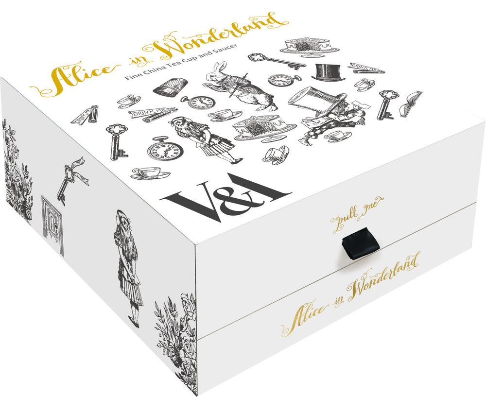 Victoria And Albert Alice In Wonderland Cup And Saucer