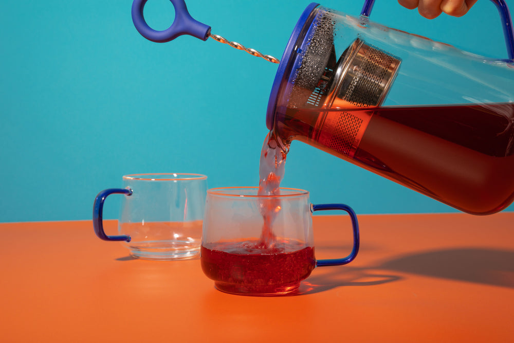 La Cafetière Gyro Spinfuser Teapot Blue, 1.25L