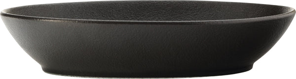 16pc Black Dinnerware Set with 4x 25cm Plates, 4x 35cm Plates, 4 x 25cm Bowls and 4x 30cm Bowls - Caviar image 6