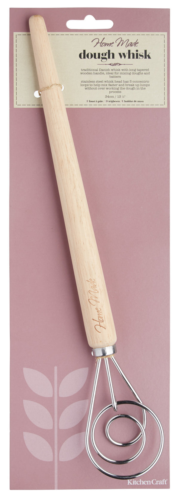 Home Made Traditional Danish Dough Whisk image 3