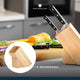 MasterClass Halo 5 Piece Knife Set with Oak Wood Storage Block