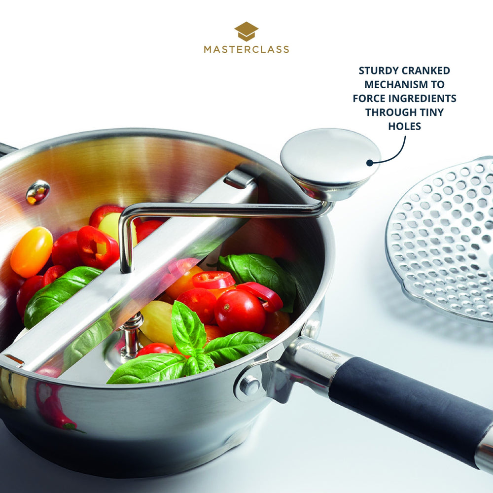 MasterClass Heavy-Duty Rotary Food Mill / Puree Maker