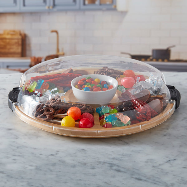 Farberware Build-a-Board Bamboo Lazy Susan, 35.5CM image 4