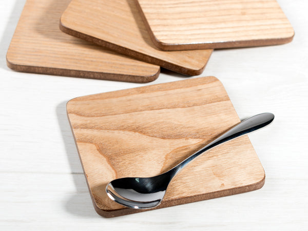 Creative Tops Oak Veneer Pack Of 4 Coasters image 2