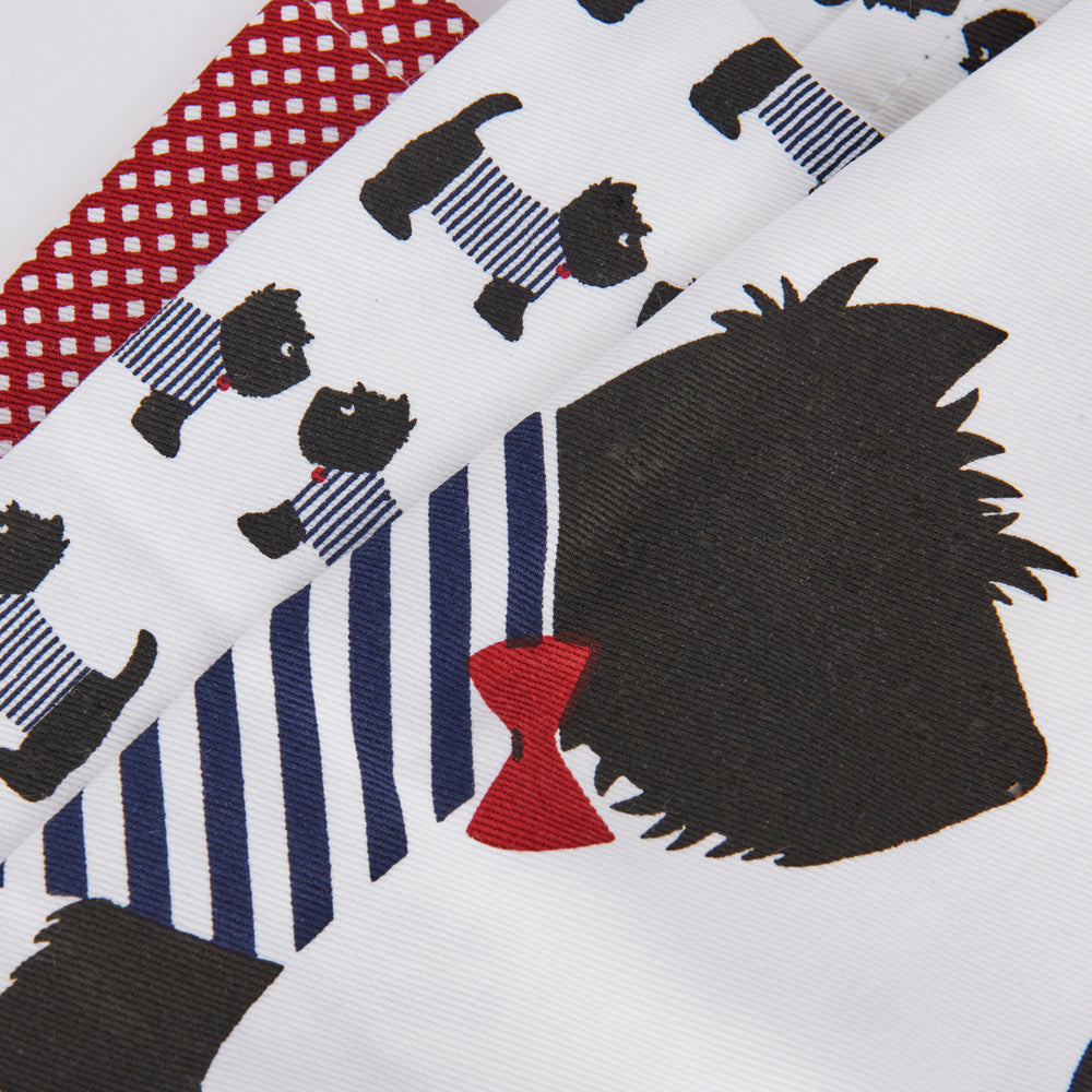 KitchenCraft Set of 2 Westie Tea Towels